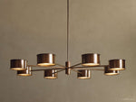 Daphne Metallic Style Round Chandelier
