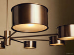 Daphne Metallic Style Round Chandelier