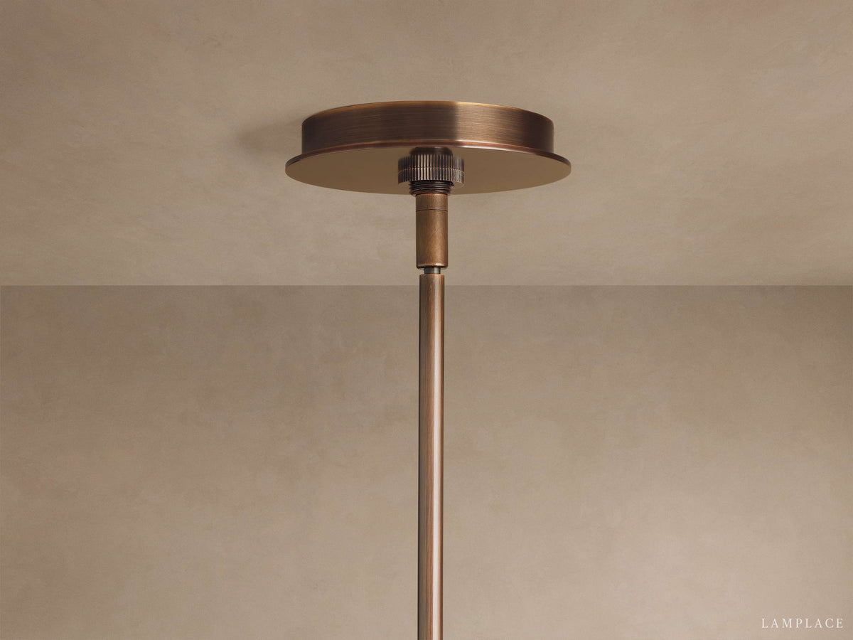 Daphne Metallic Style Round Chandelier