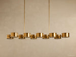 Daphne Metallic Style Linear Chandelier
