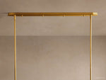 Daphne Metallic Style Linear Chandelier