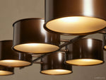 Daphne Metallic Style Linear Chandelier
