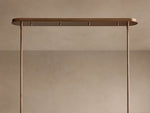 Daphne Metallic Style Linear Chandelier