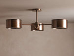 Daphne Metallic Style Flush Mount