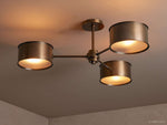 Daphne Metallic Style Flush Mount