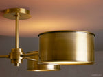 Daphne Metallic Style Flush Mount