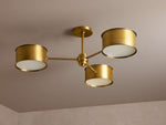 Daphne Metallic Style Flush Mount