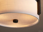 Emmet Geometric Frame Flush Mount
