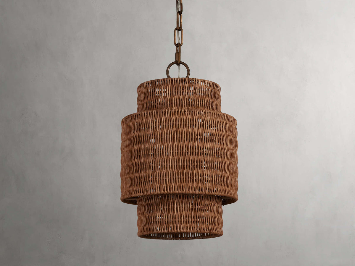 Paloma Handcrafted Rattan Pendant Light
