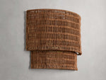 Paloma Handcrafted Rattan Wall Sconce