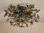 Fiore Sculpted Petals Flush Mount