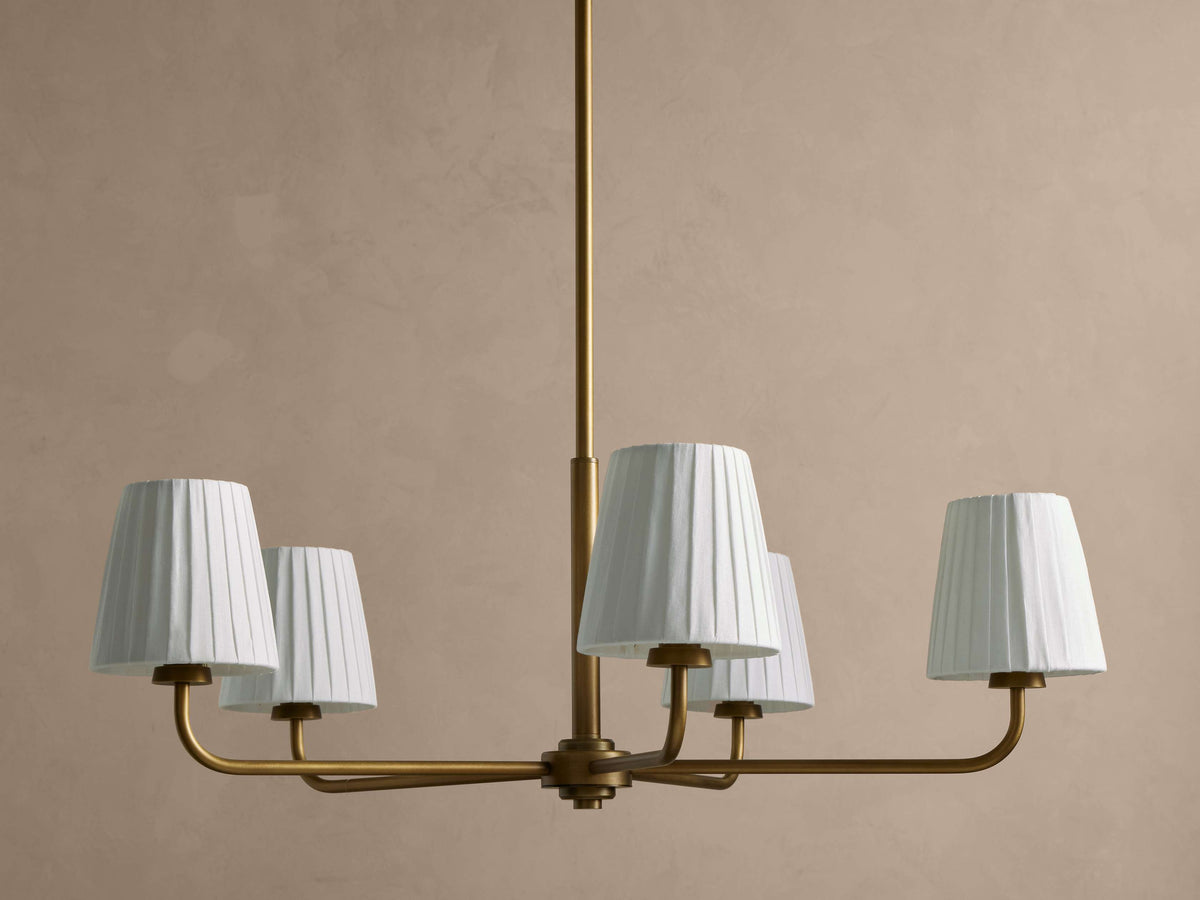 Adria Traditional Torch Round Chandelier