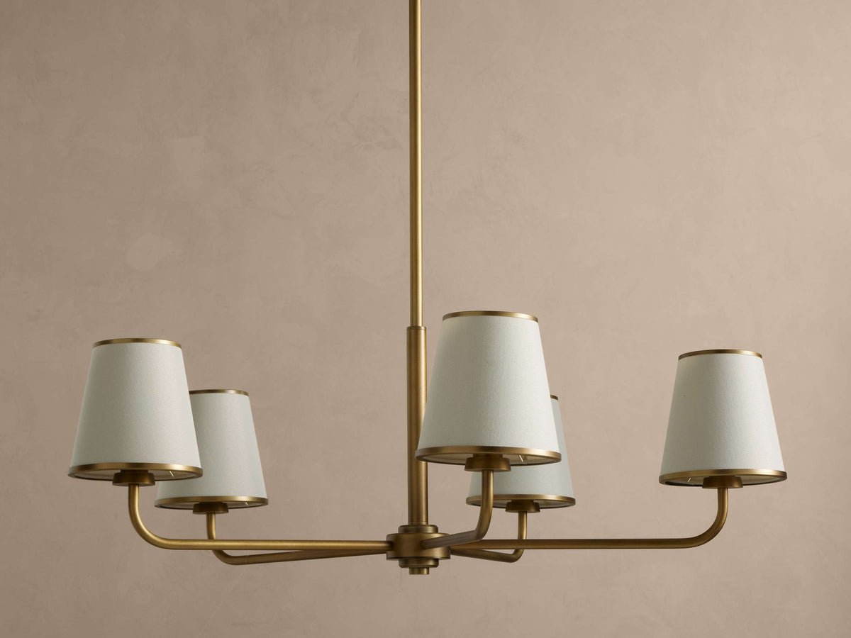 Adria Traditional Torch Round Chandelier