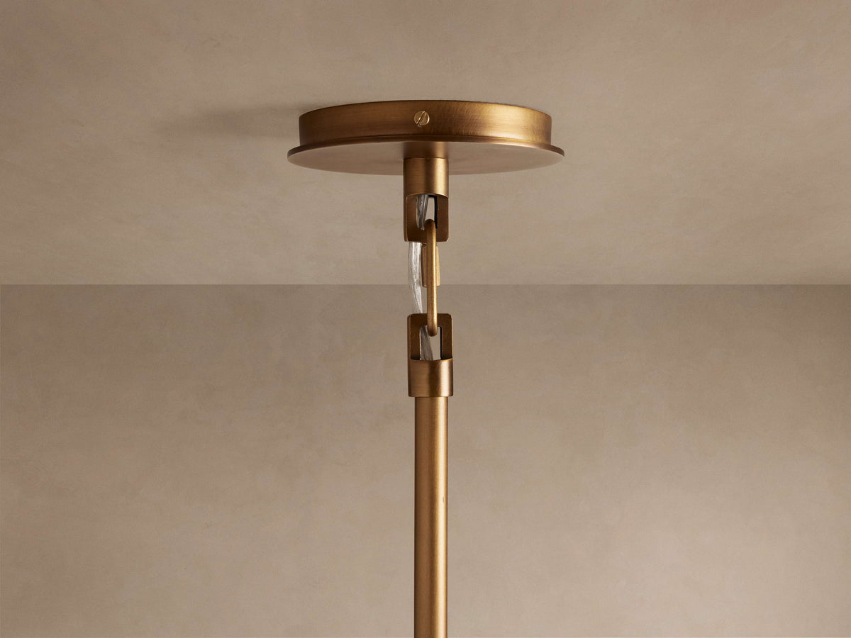 Adria Traditional Torch Round Chandelier