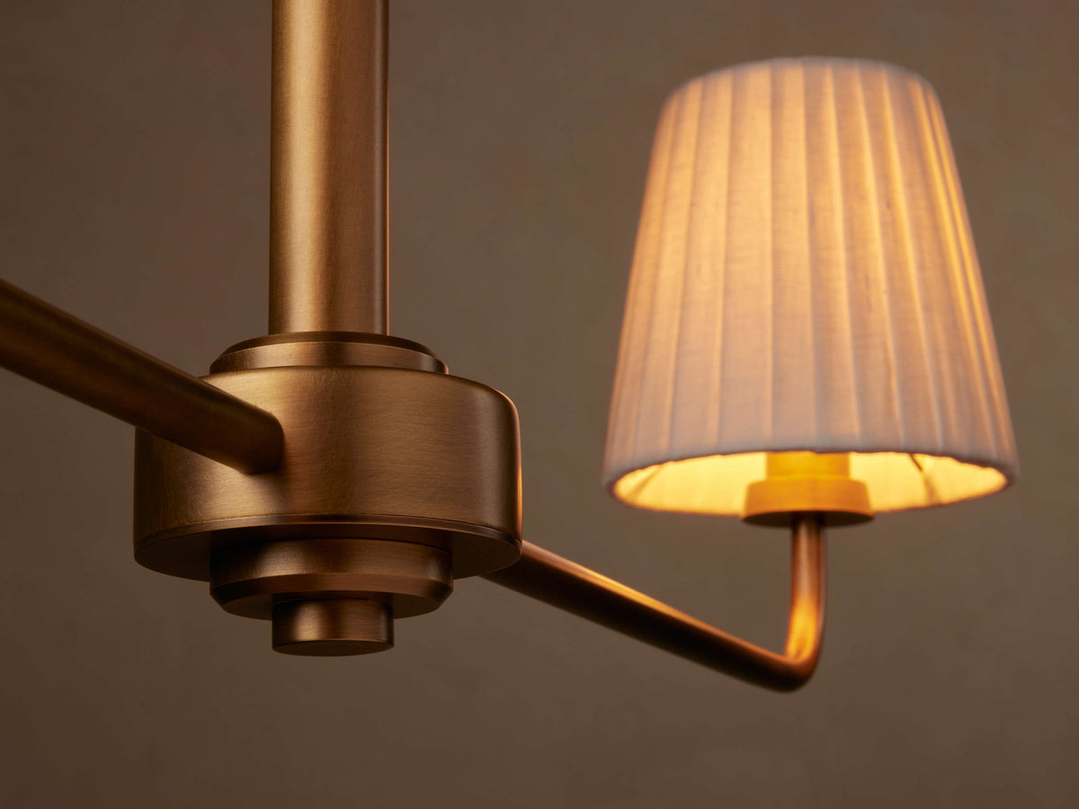 Adria Traditional Torch Linear Chandelier