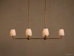 Adria Traditional Torch Double Linear Chandelier