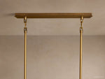 Adria Traditional Torch Double Linear Chandelier