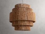 Kash Ornate Beaded Round Chandelier