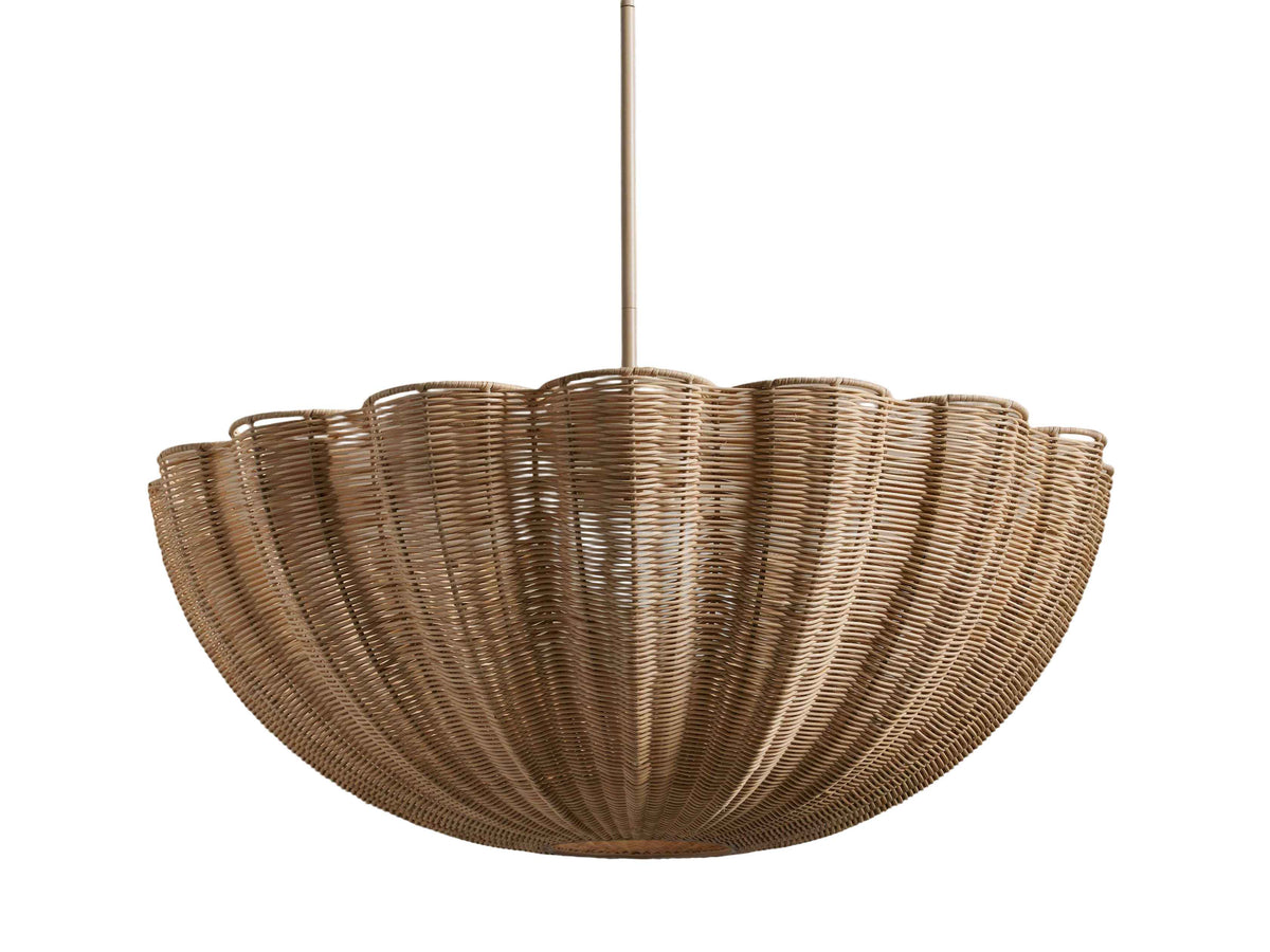 Claire Rattan Contour Pendant Light