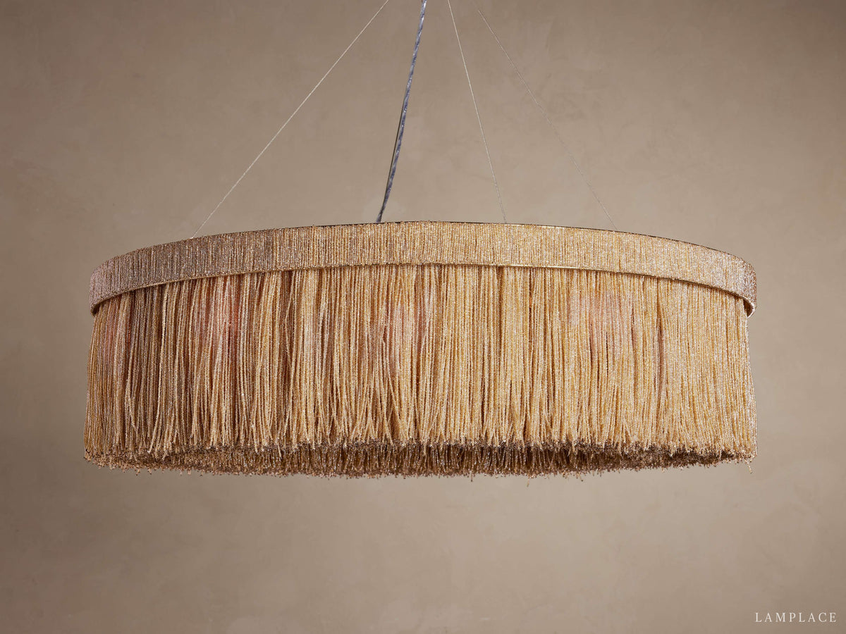 Romilly Beaded Crystal Round Chandelier