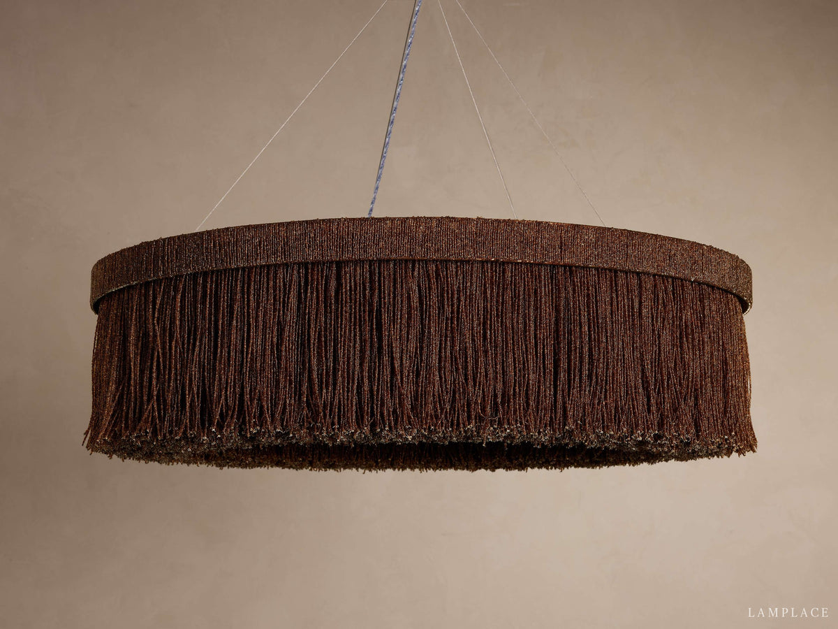 Romilly Beaded Crystal Round Chandelier