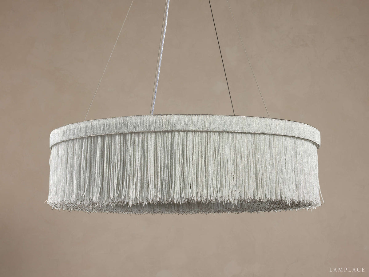 Romilly Beaded Crystal Round Chandelier