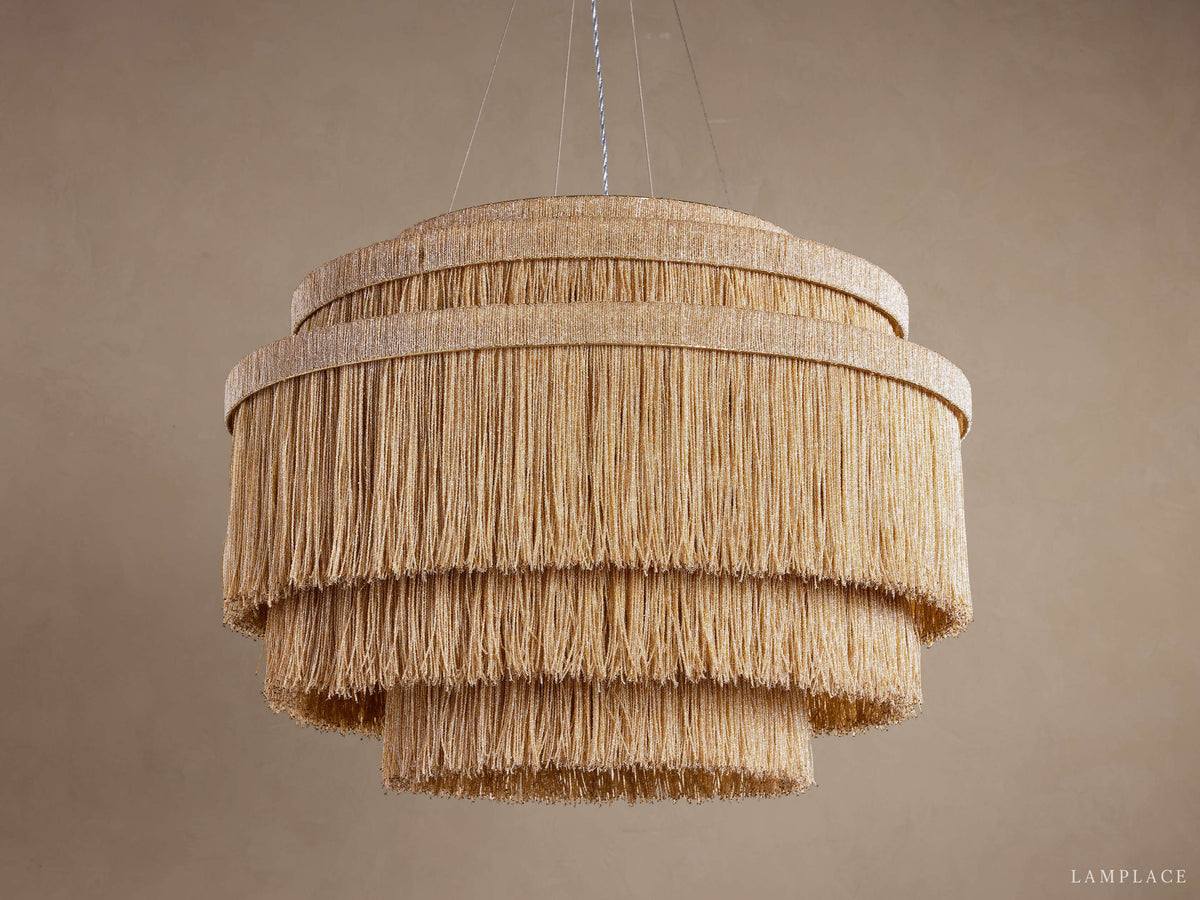 Romilly Beaded Crystal Tiered Chandelier