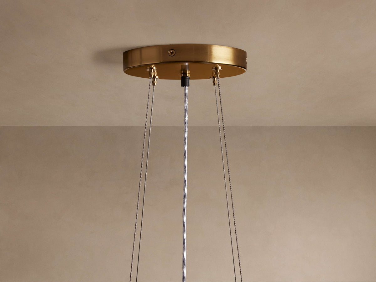 Romilly Beaded Crystal Tiered Chandelier