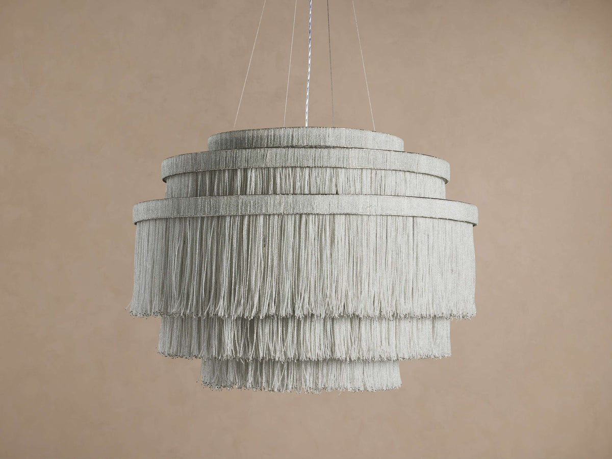 Romilly Beaded Crystal Tiered Chandelier