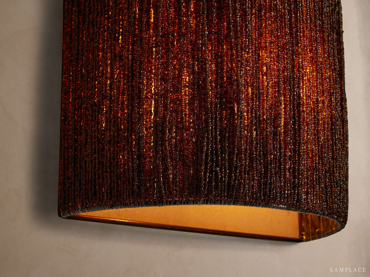 Romilly Beaded Crystal Wall Sconce