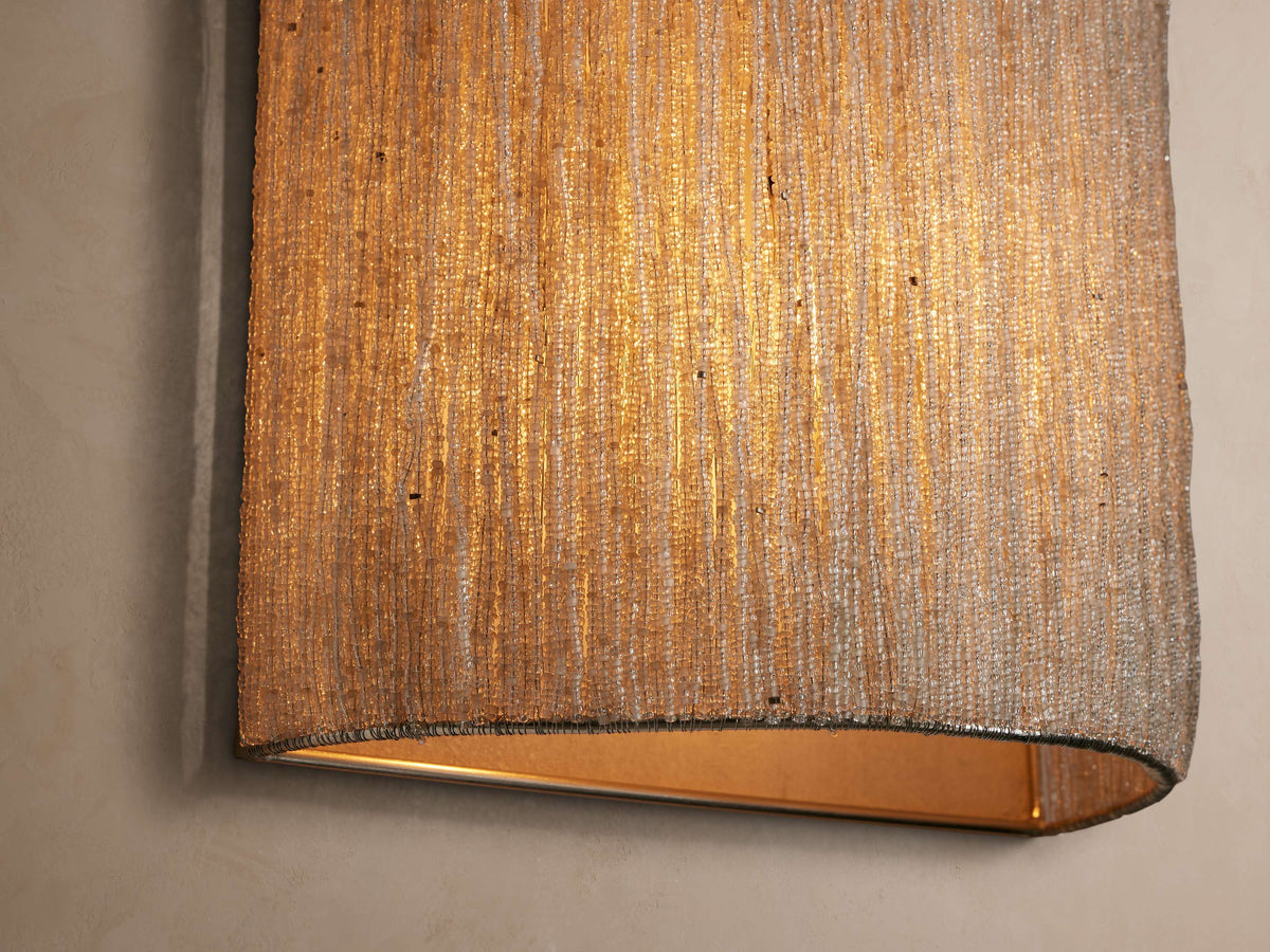Romilly Beaded Crystal Wall Sconce