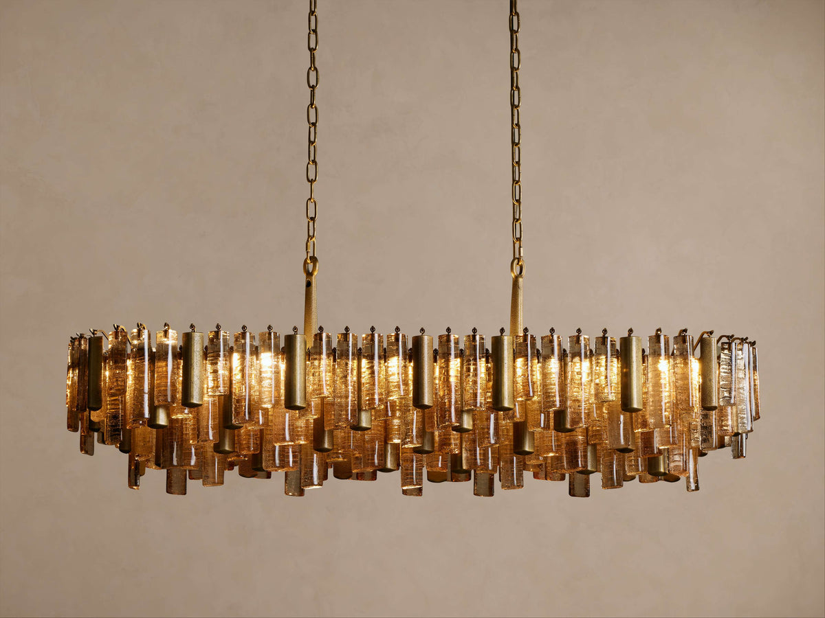 Neve Rhythm Column Linear Chandelier