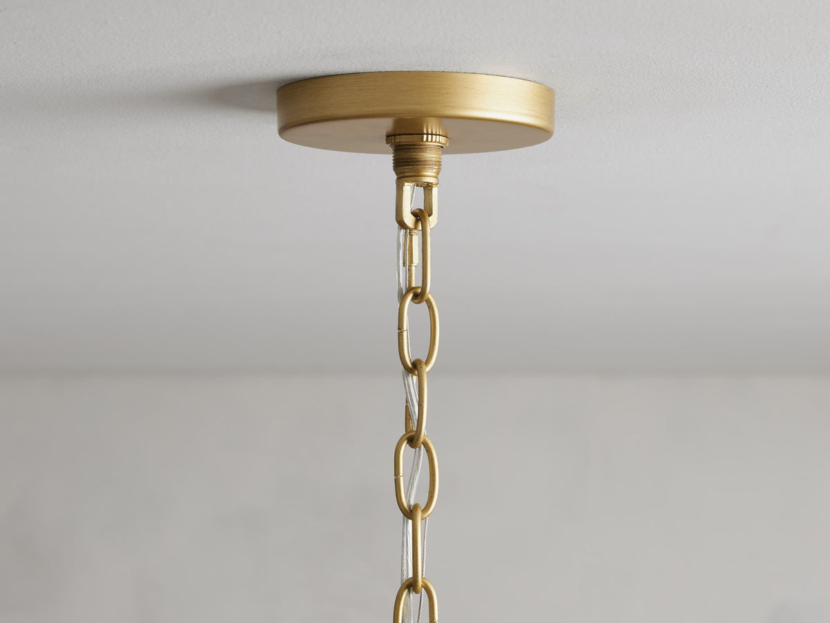 Verna Ambient Glow Round Chandelier