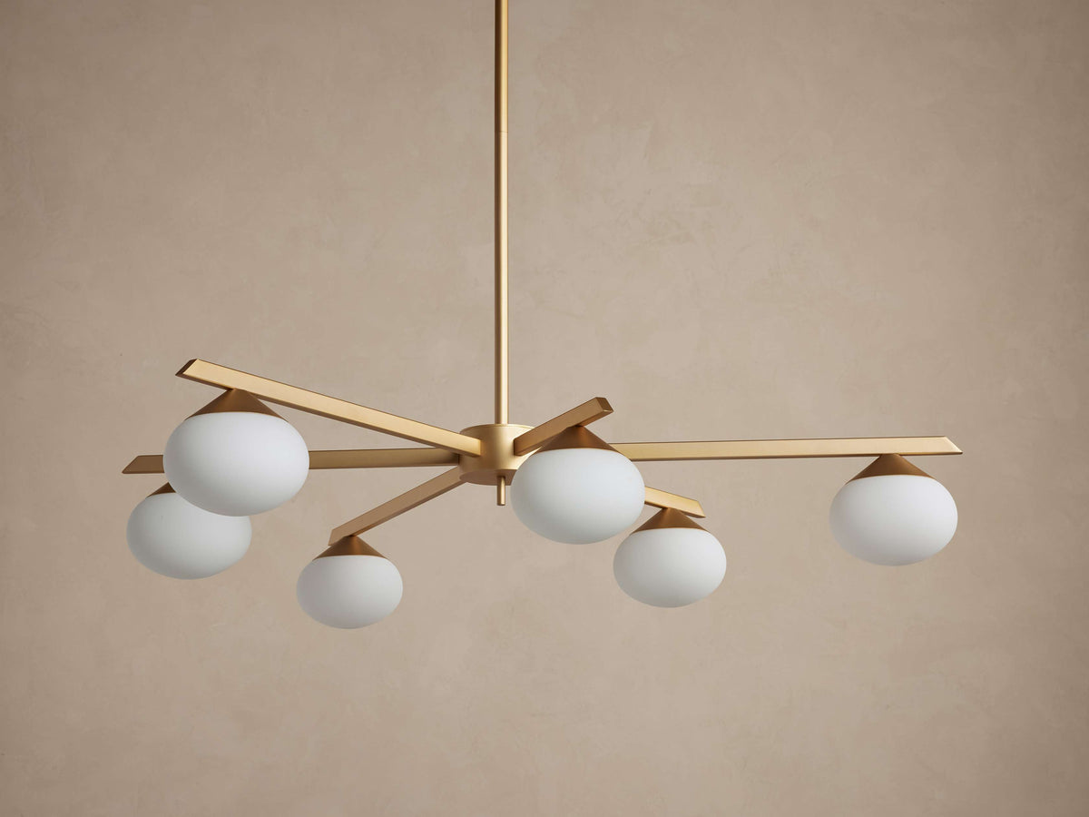Costella Staggered Vertex Round Chandelier
