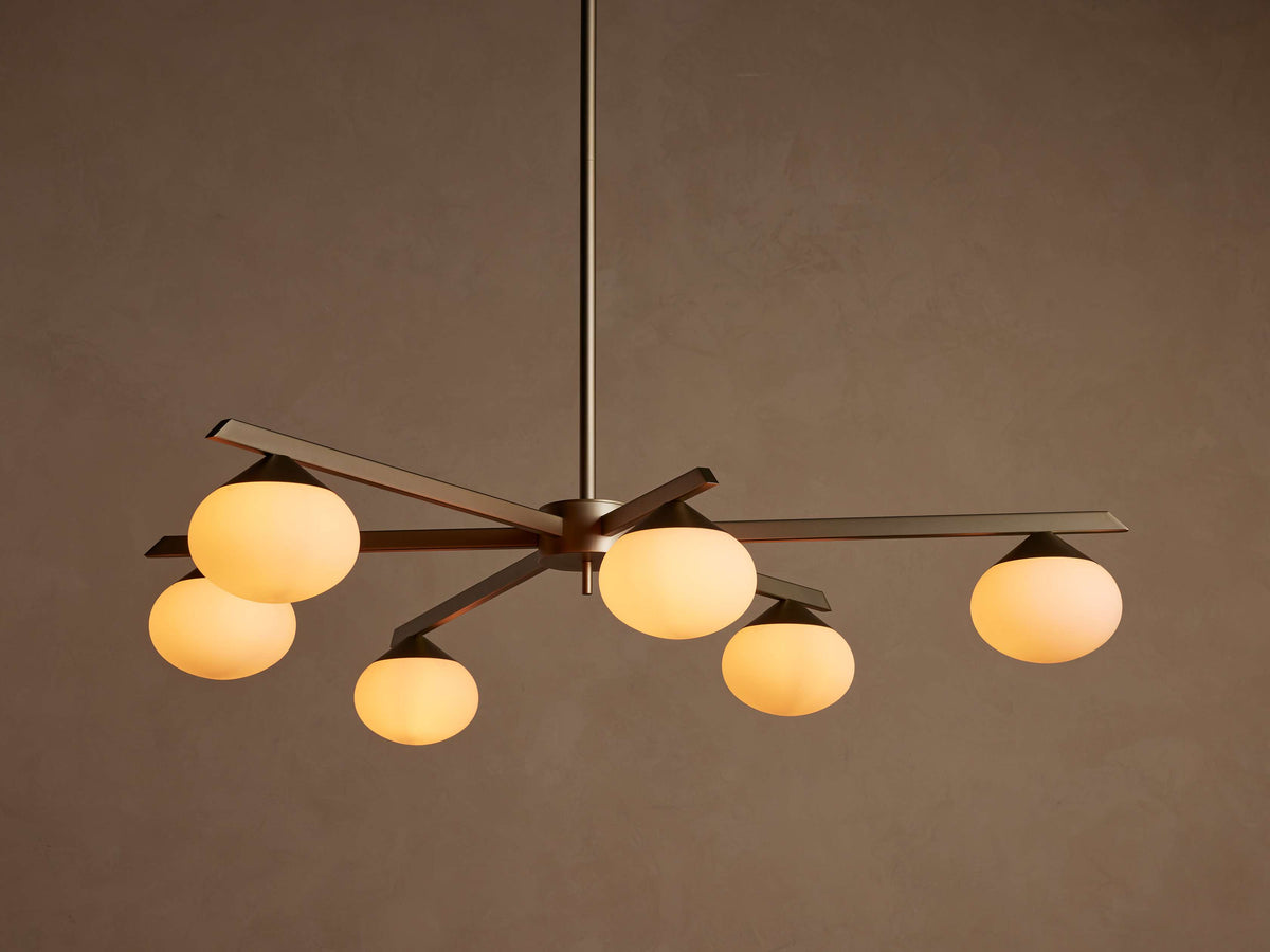Costella Staggered Vertex Round Chandelier