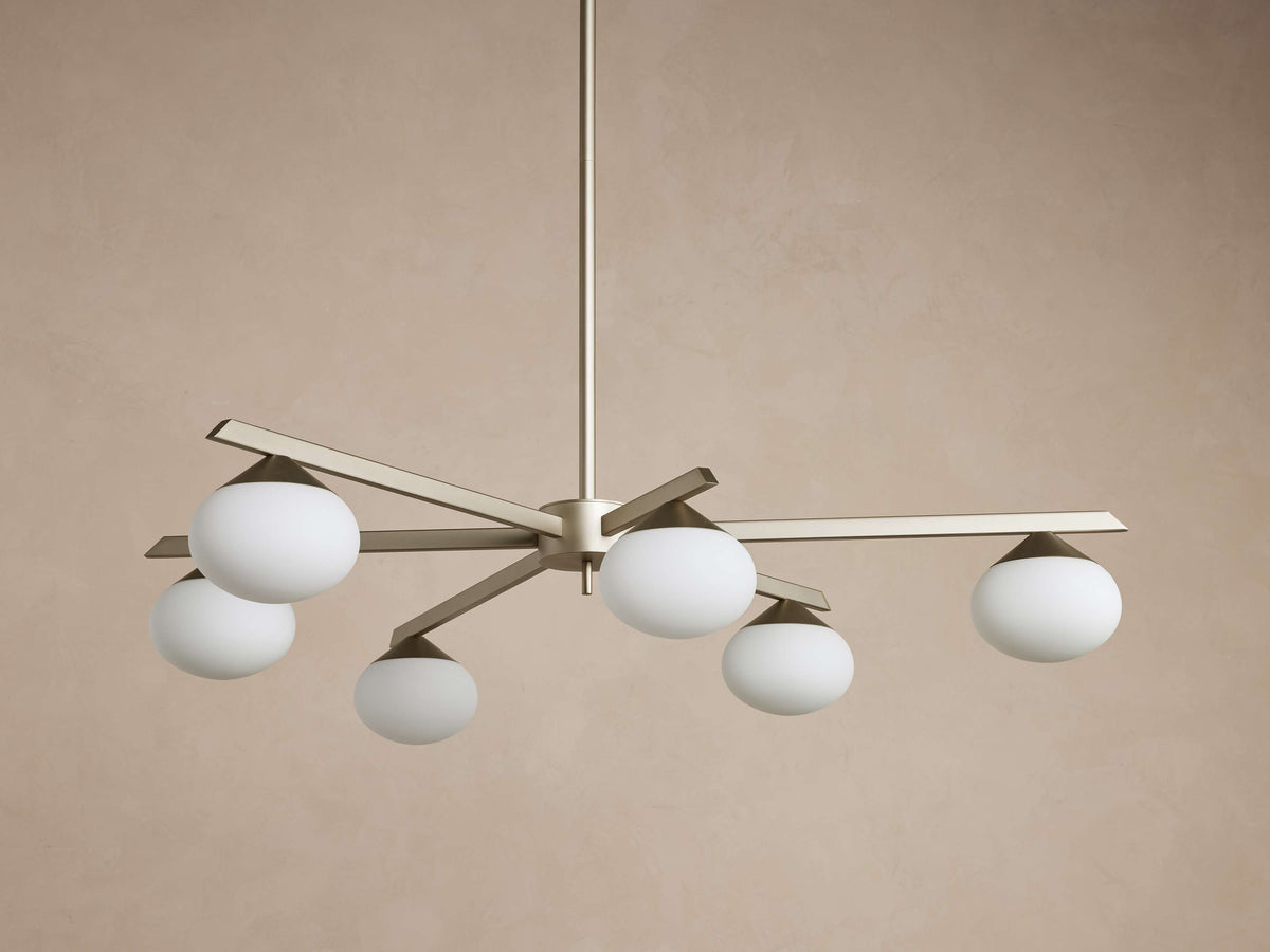 Costella Staggered Vertex Round Chandelier