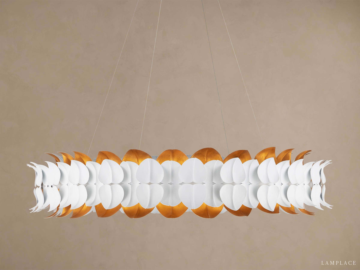 Darla Botanical Layer Round Chandelier