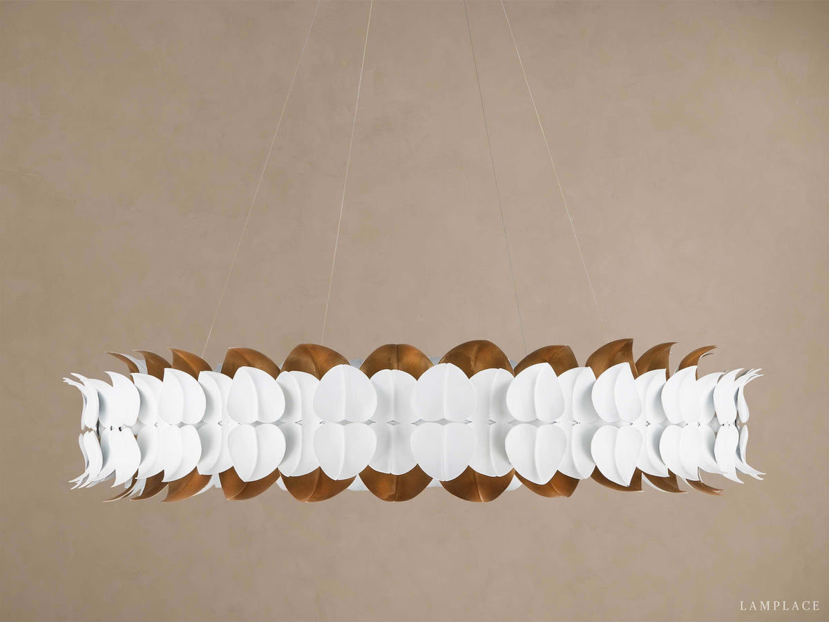 Darla Botanical Layer Round Chandelier
