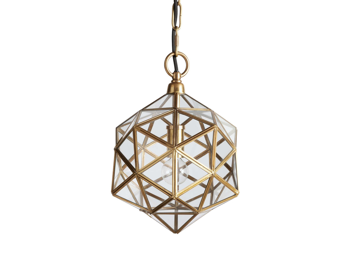 Eliana Grid Lantern Pendant Light