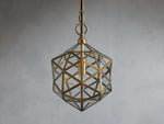 Eliana Grid Lantern Pendant Light