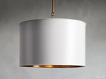 Watley Metallic Drum Pendant Light