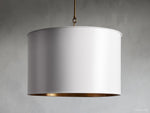 Watley Metallic Drum Pendant Light