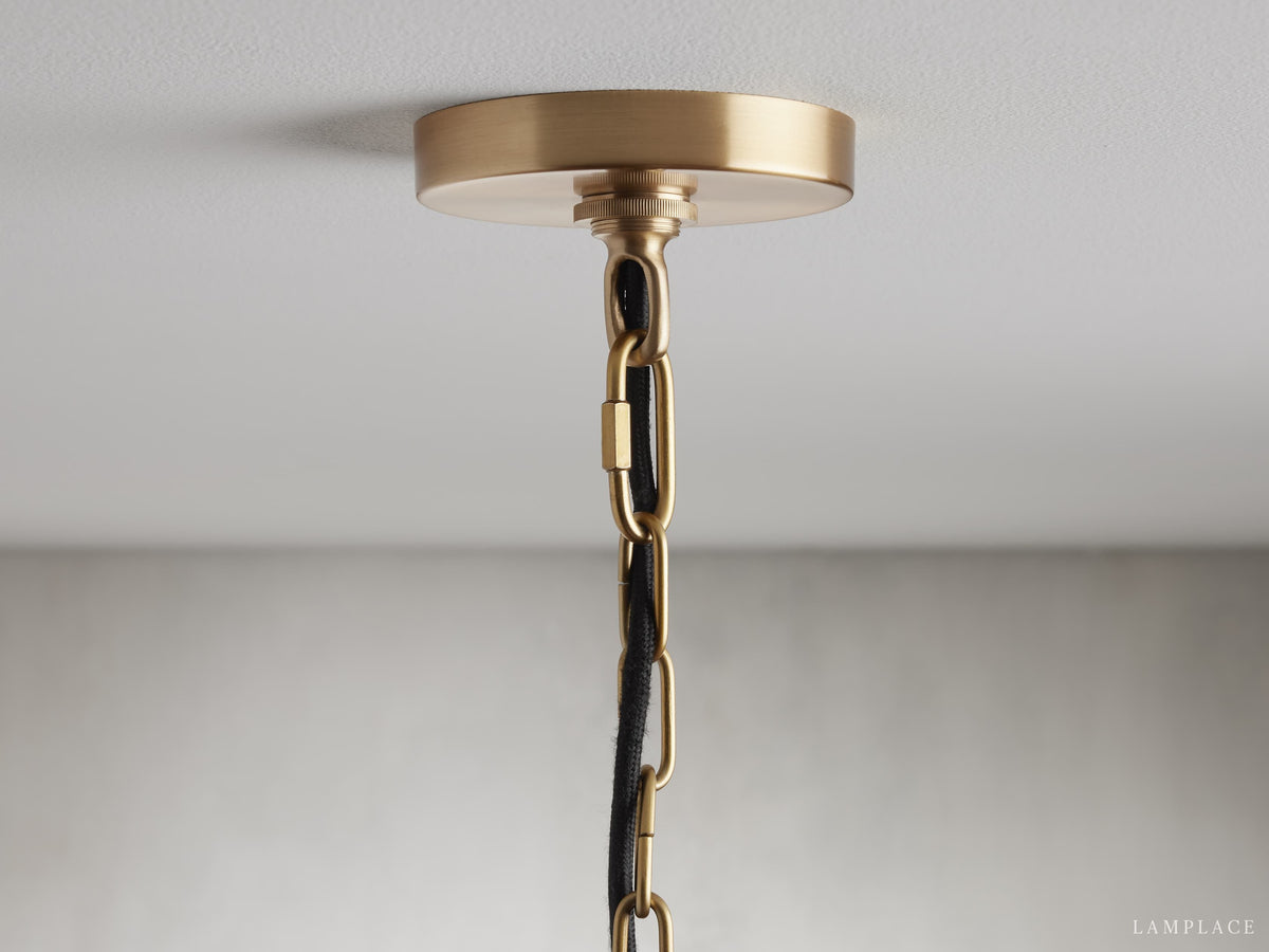 Watley Metallic Drum Pendant Light
