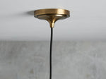 Recycled Metal Fan Pendant Light