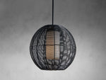 Cohen Woven Globe Pendant Light