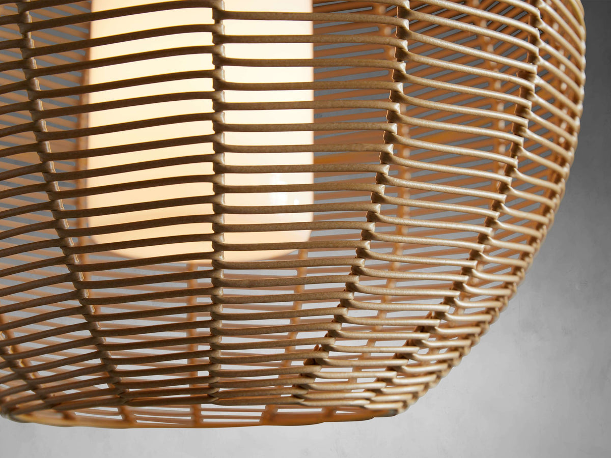 Cohen Woven Globe Pendant Light