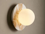 Corinna Marble Sphere Wall Sconce