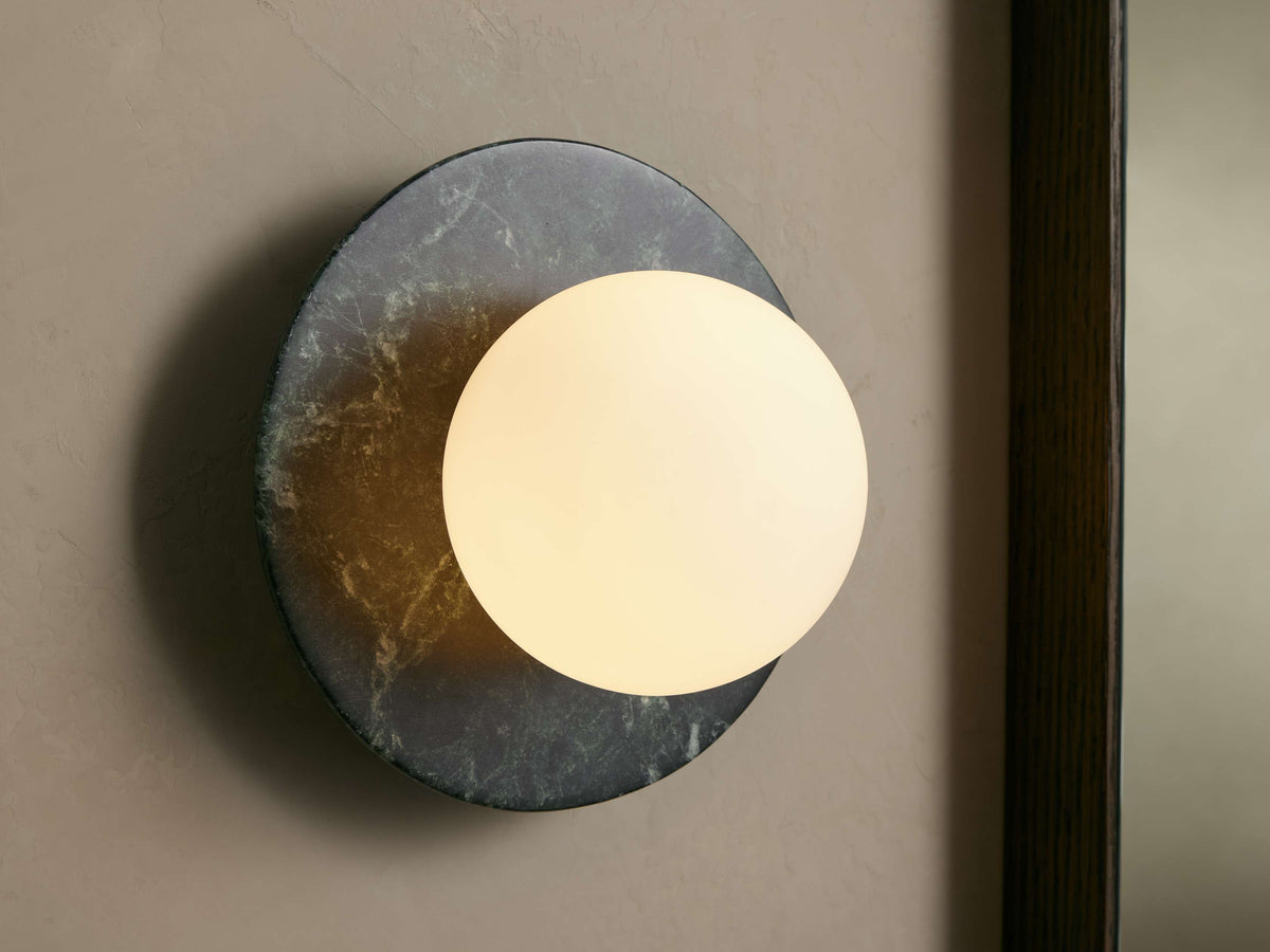 Corinna Marble Sphere Wall Sconce