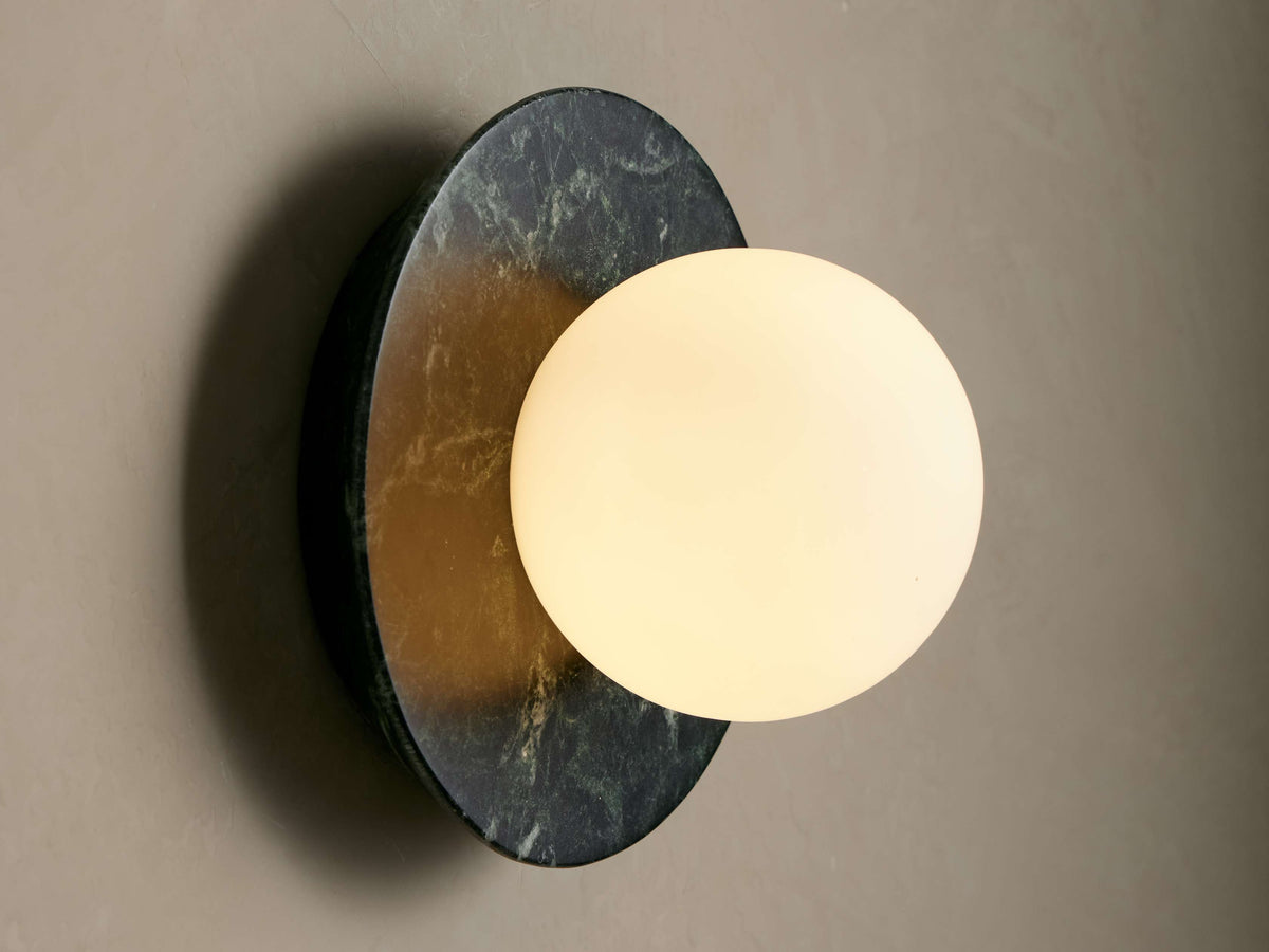 Corinna Marble Sphere Wall Sconce