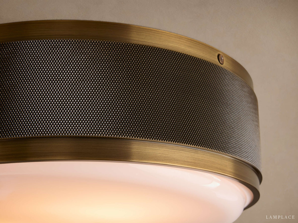 Monroe Hushed Shine Flush Mount